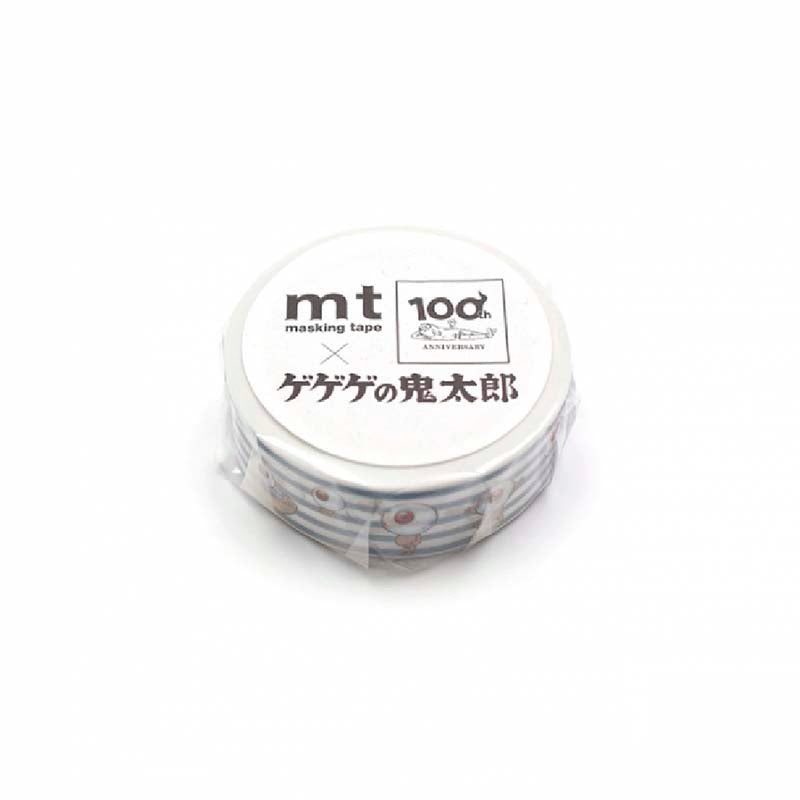 Washi Tape GeGeGe no Kitaro Eyeball Stripe