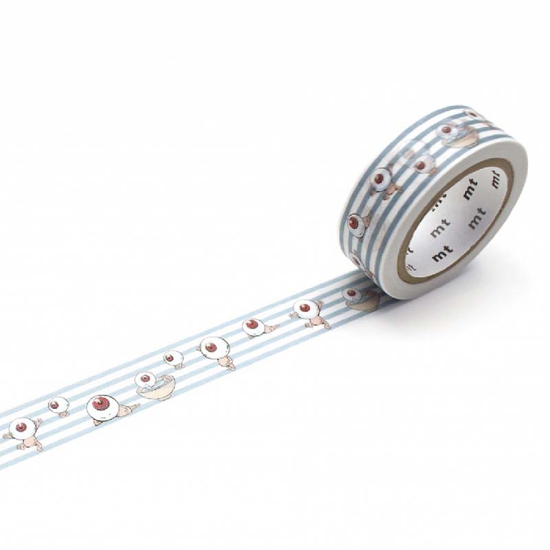 Washi Tape GeGeGe no Kitaro Eyeball Stripe