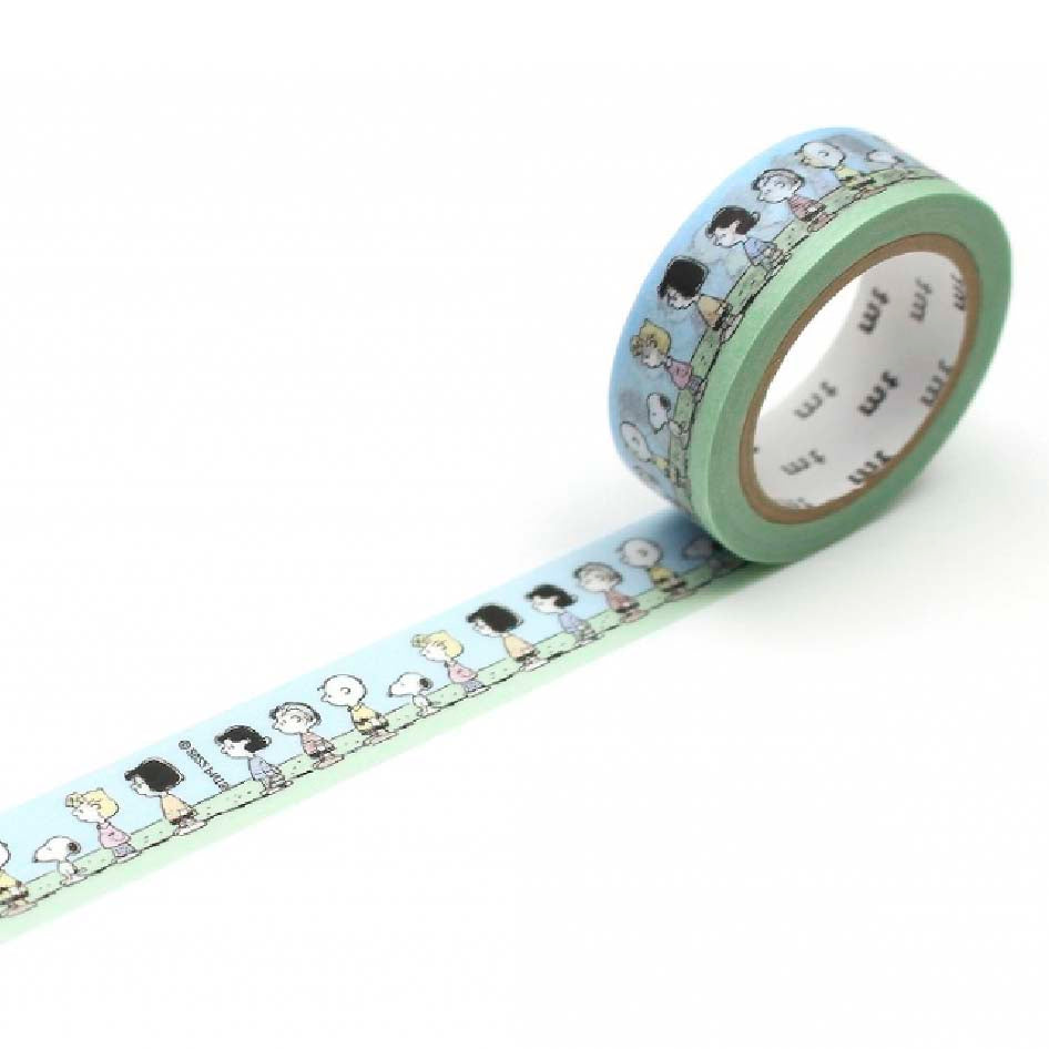 Washi Tape Peanuts Queue