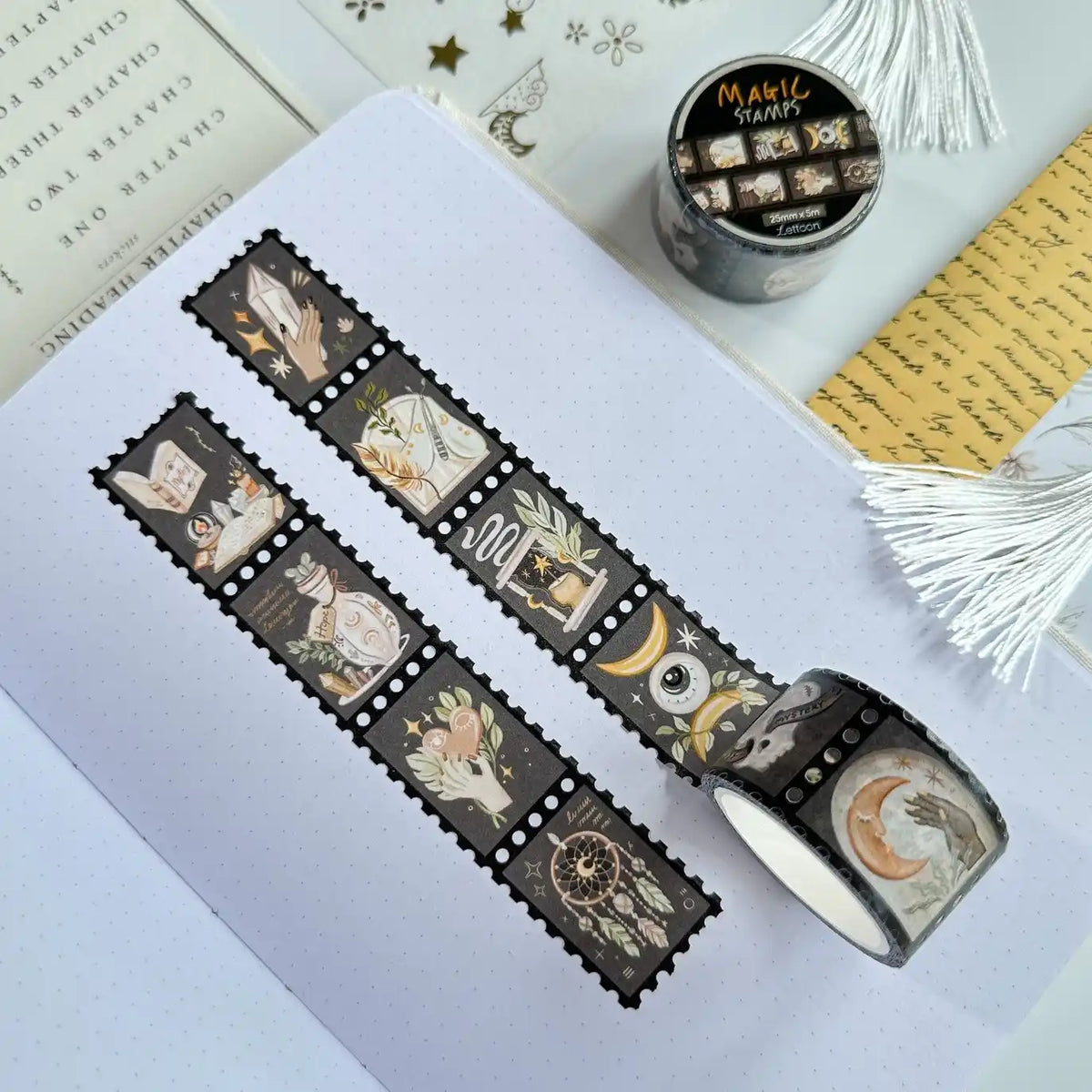 Washi Tape Magic Stamps