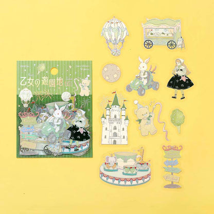 Stickers Maidens Amusement Park Illusion