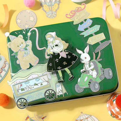 Stickers Maidens Amusement Park Illusion