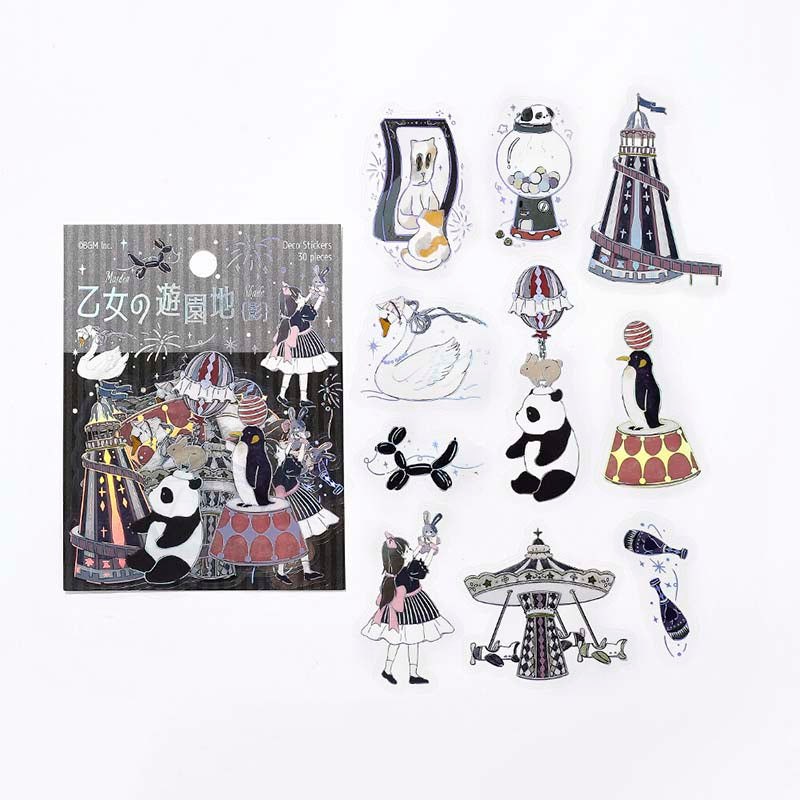 Stickers Maidens Amusement Park Shade