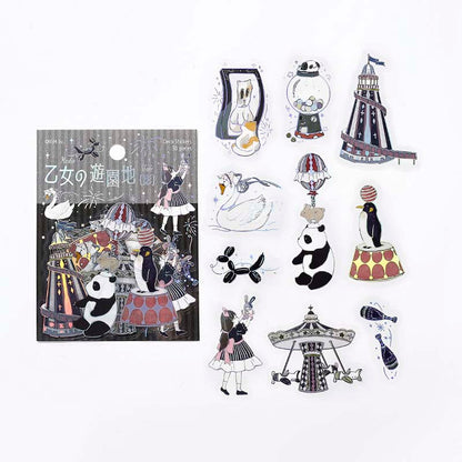 Stickers Maidens Amusement Park Shade