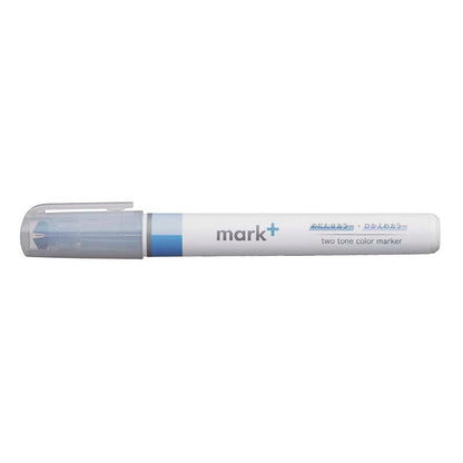 Subrayador de Doble Punta Mark+ 2 Tone Blue