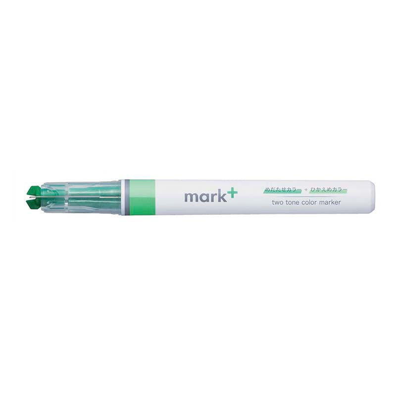 Subrayador de Doble Punta Mark+ 2 Tone Light Green