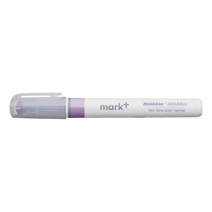 Subrayador de Doble Punta Mark+ 2 Tone Purple