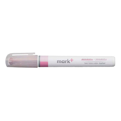 Subrayador de Doble Punta Mark+ 2 Tone Pink