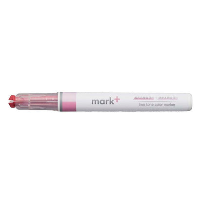 Subrayador de Doble Punta Mark+ 2 Tone Pink