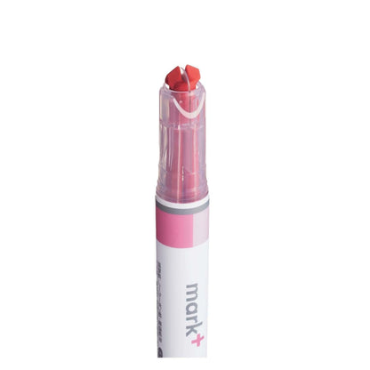 Subrayador de Doble Punta Mark+ 2 Tone Pink