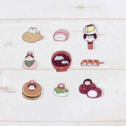 Stickers Flake Marukorochan Confectionery