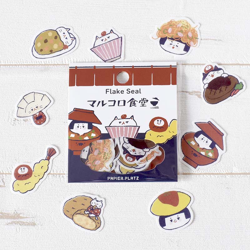 Stickers Flake Marukorochan Dinner Restaurant