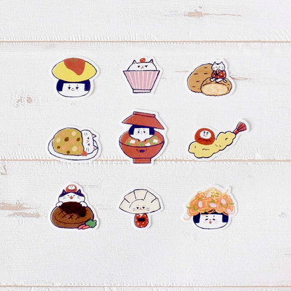 Stickers Flake Marukorochan Dinner Restaurant