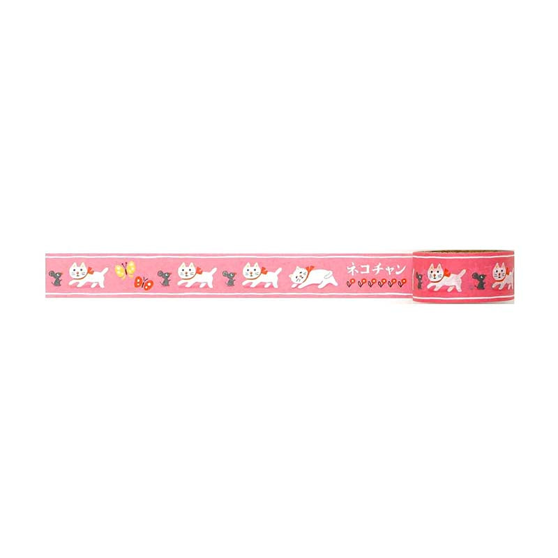 Washi Tape White Cat