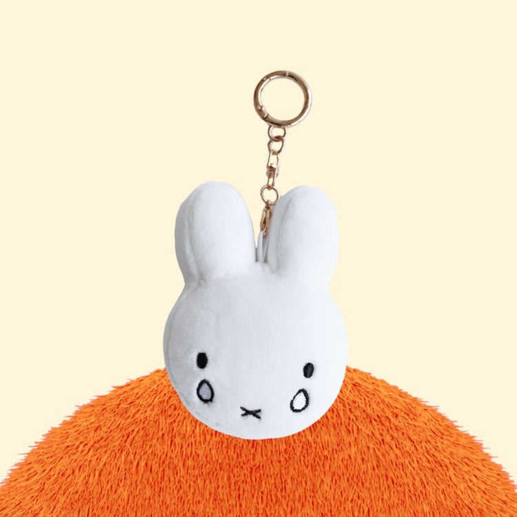 Llavero Peluche Miffy Crying Face Keyring White