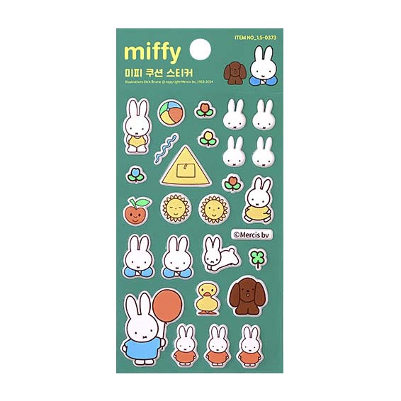 Stickers Miffy Cushion Green