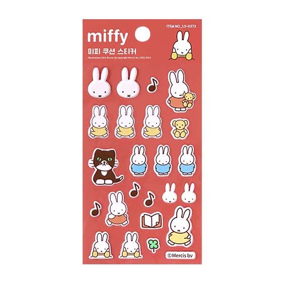 Stickers Miffy Cushion Red