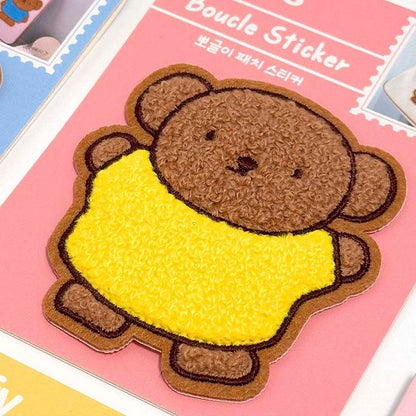 Sticker Miffy Fluffy Boris Yellow