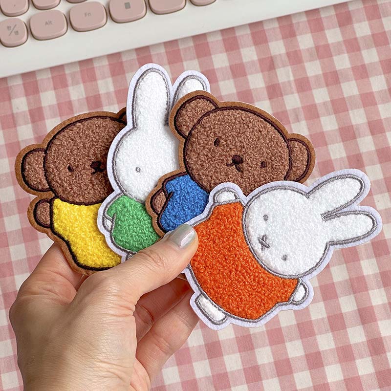 Sticker Miffy Fluffy Boris Blue