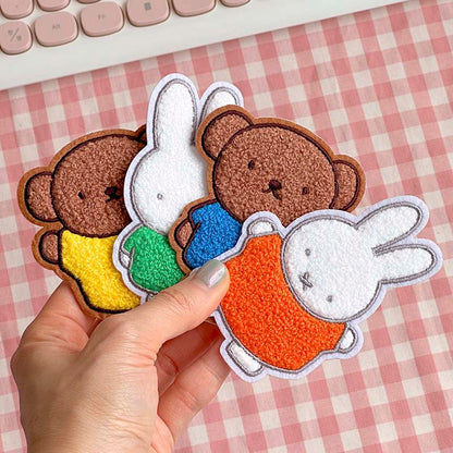 Sticker Miffy Fluffy Boris Blue