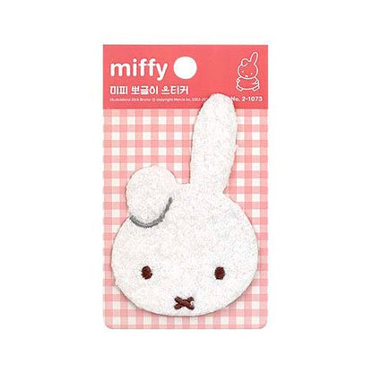 Sticker Miffy Puff White Red