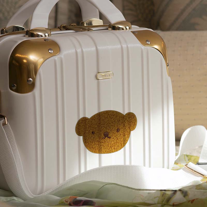 Sticker Miffy Puff Brown Yellow