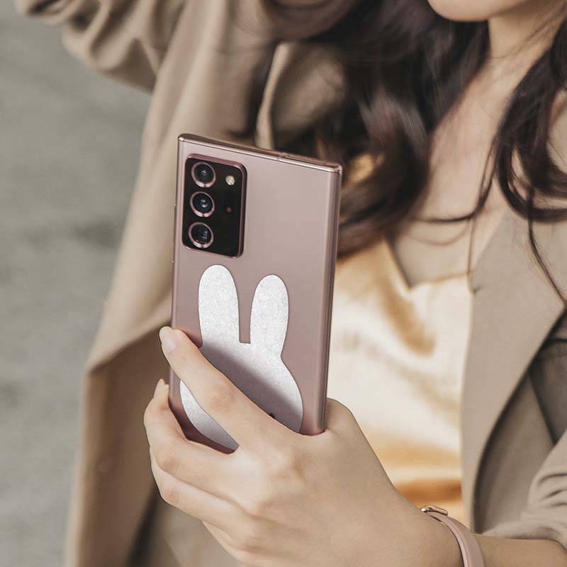 Sticker Miffy Puff White Blue