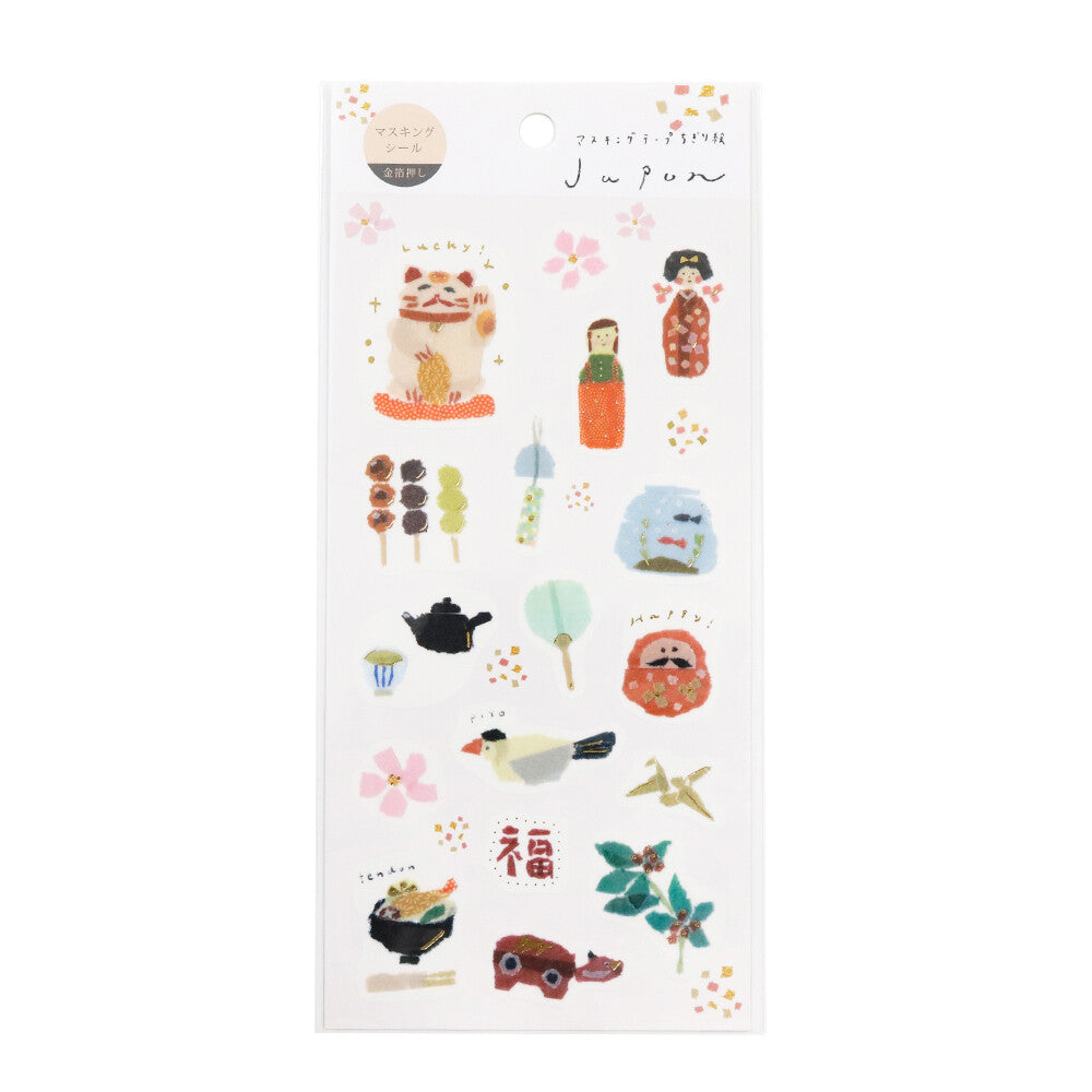 Stickers Miki Tamura Foil Japan