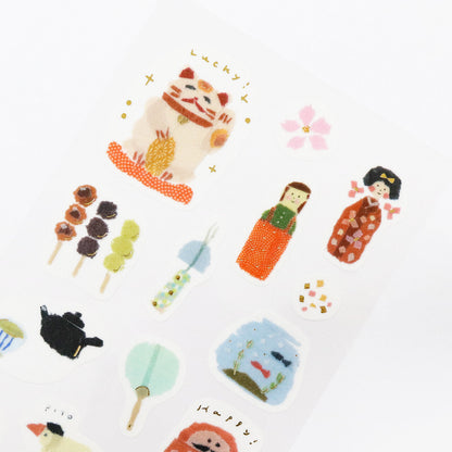 Stickers Miki Tamura Foil Japan