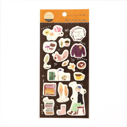 Stickers Miki Tamura Foil Autumn