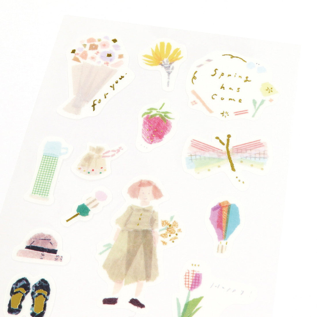 Stickers Miki Tamura Foil Spring