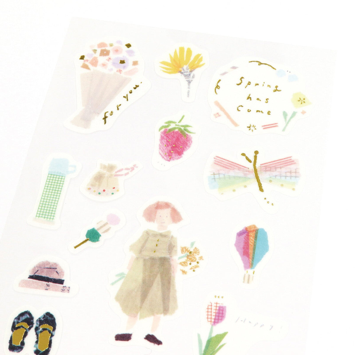 Stickers Miki Tamura Foil Spring