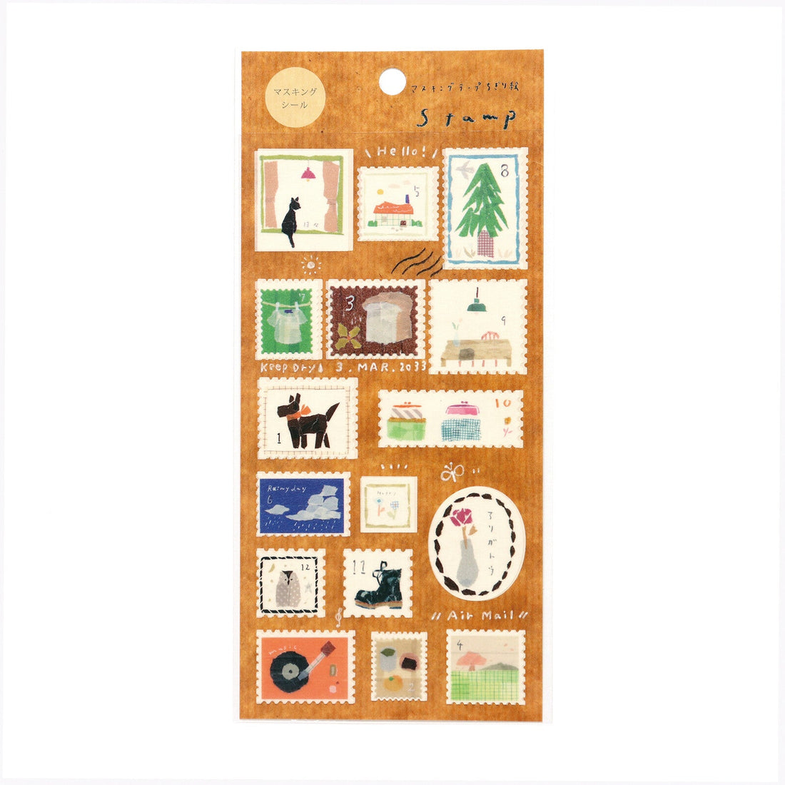 Stickers Miki Tamura Stamp
