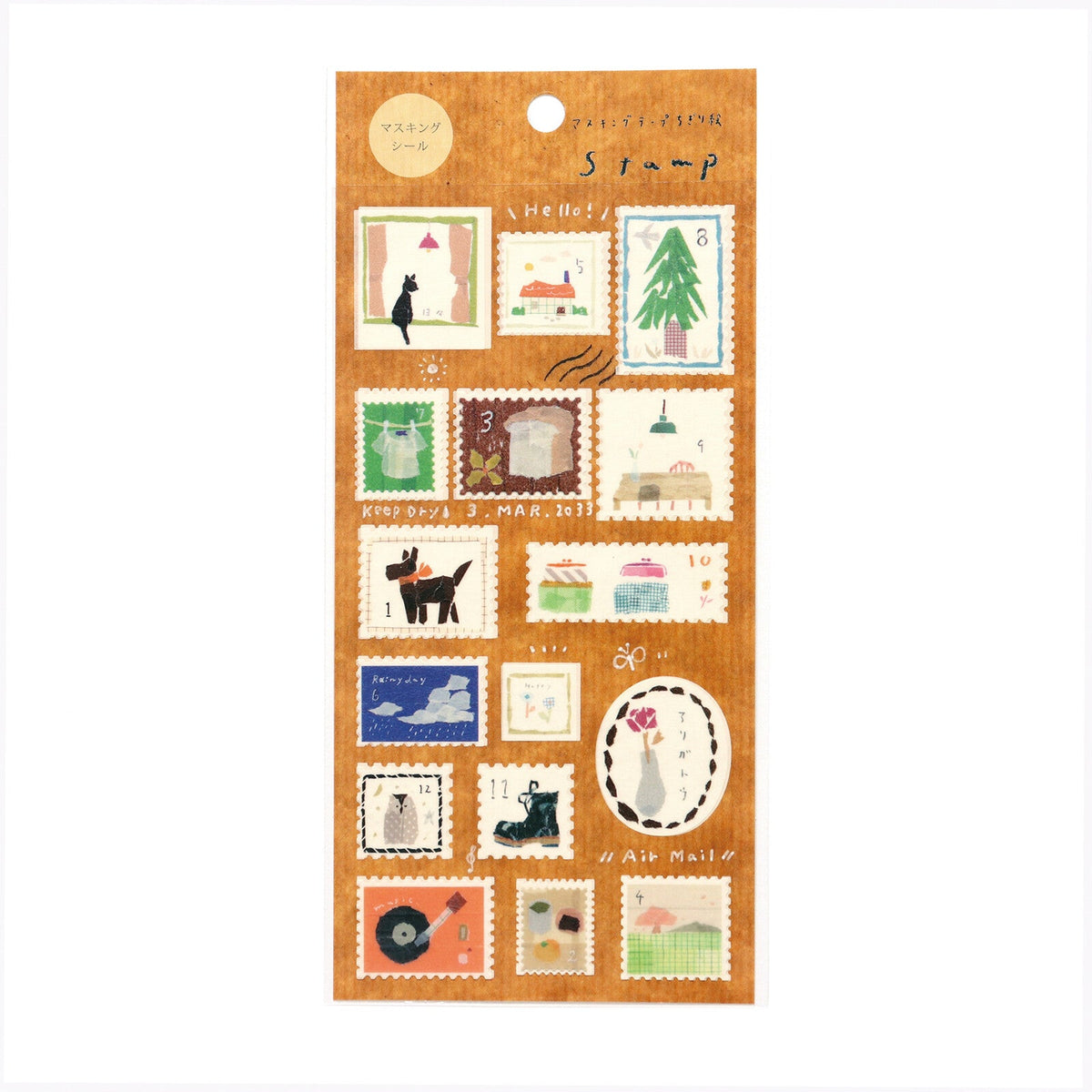 Stickers Miki Tamura Stamp