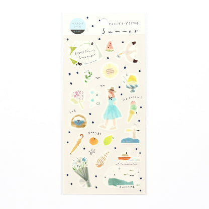 Stickers Miki Tamura Foil Summer