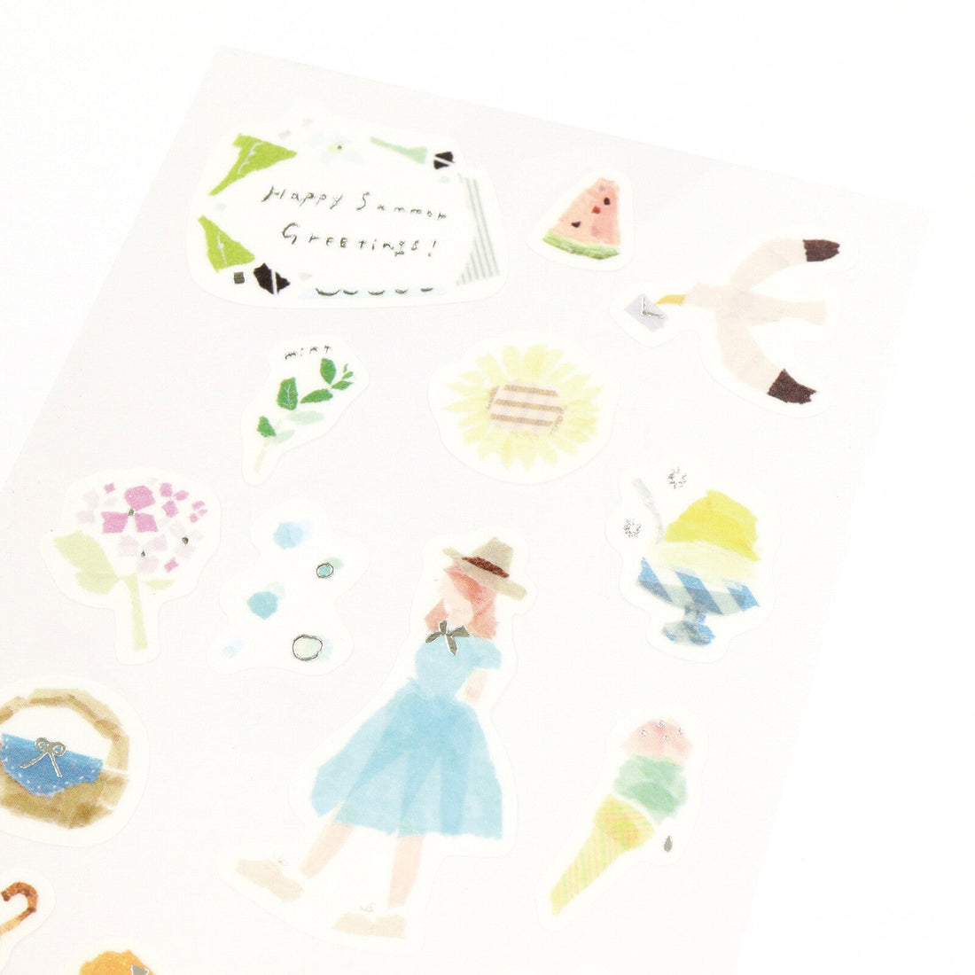 Stickers Miki Tamura Foil Summer