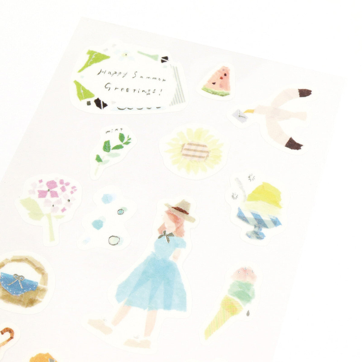 Stickers Miki Tamura Foil Summer