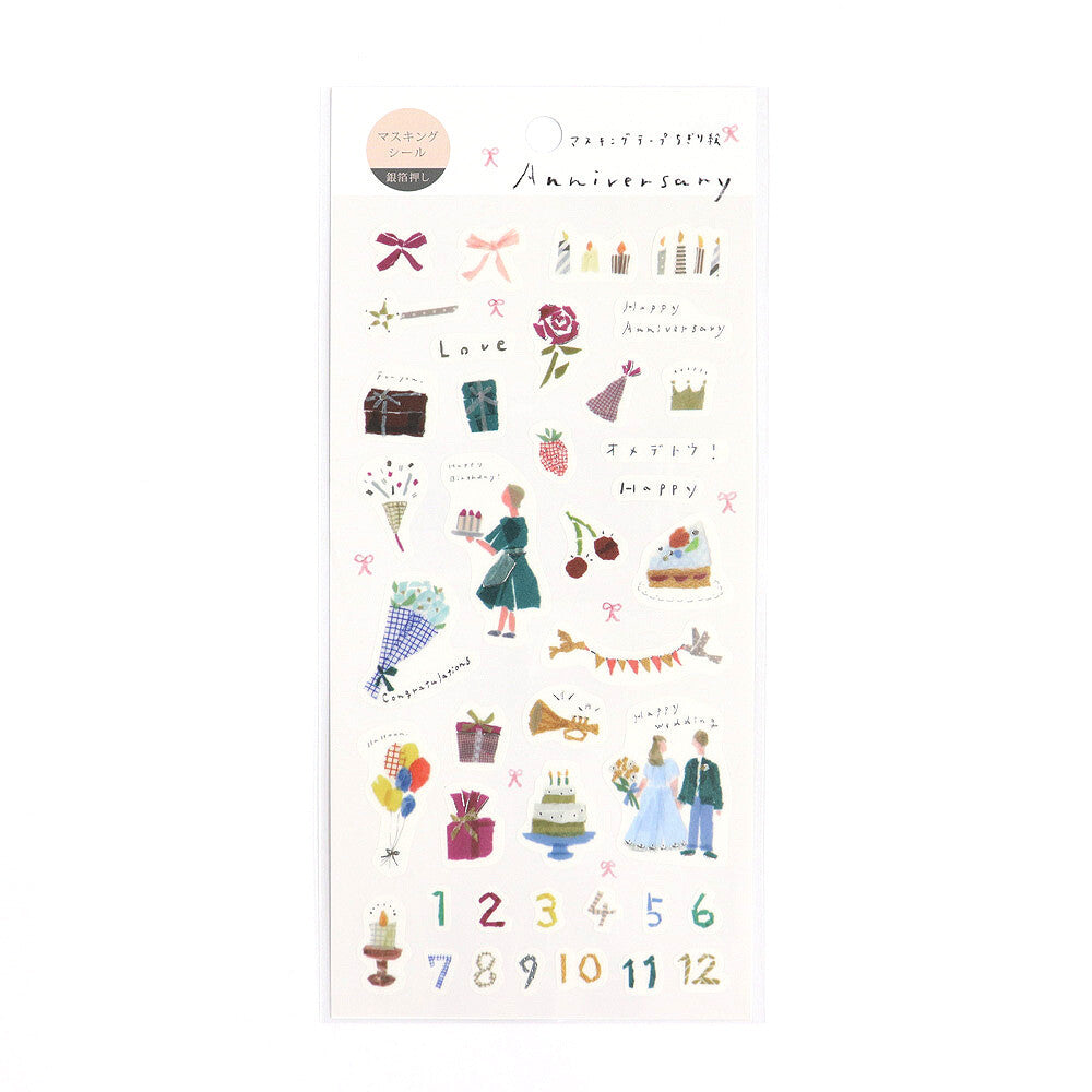 Stickers Miki Tamura Foil Anniversary