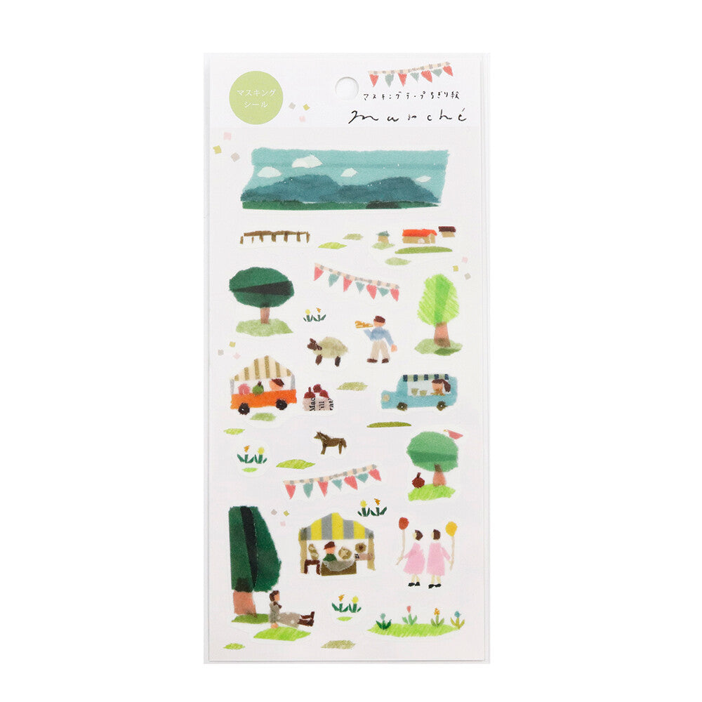 Stickers Miki Tamura Marché