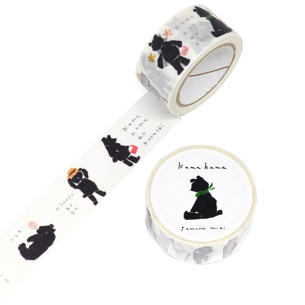 Washi Tape Miki Tamura Kuma Kuma