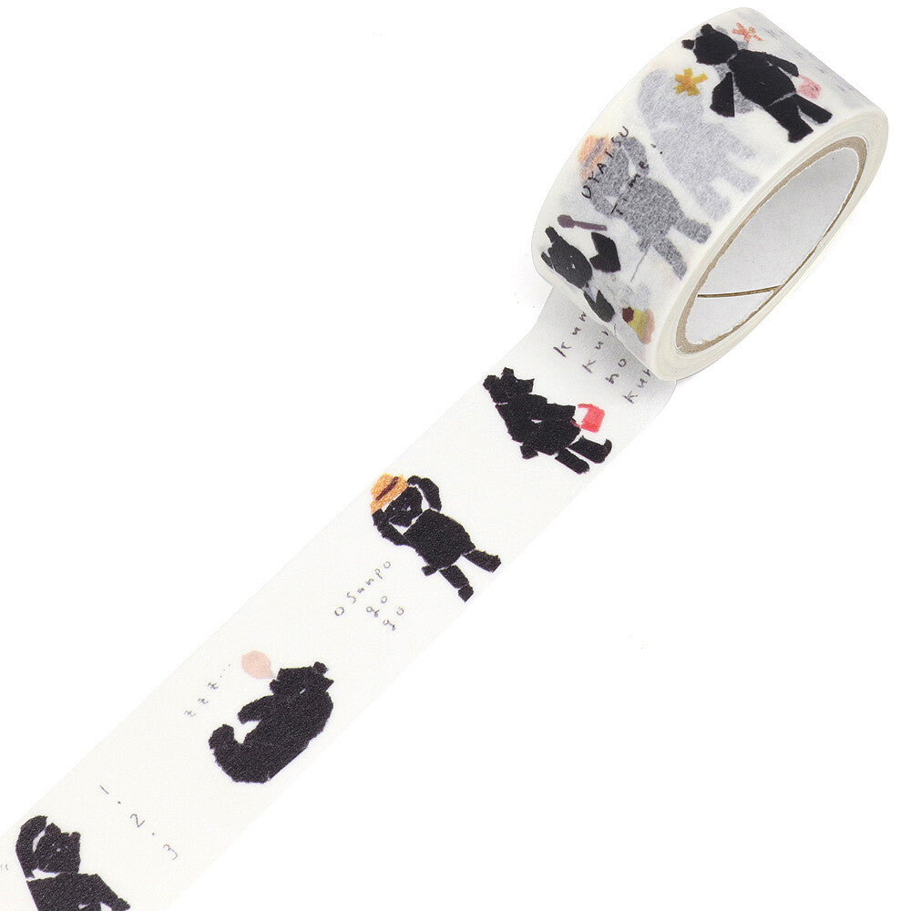 Washi Tape Miki Tamura Kuma Kuma