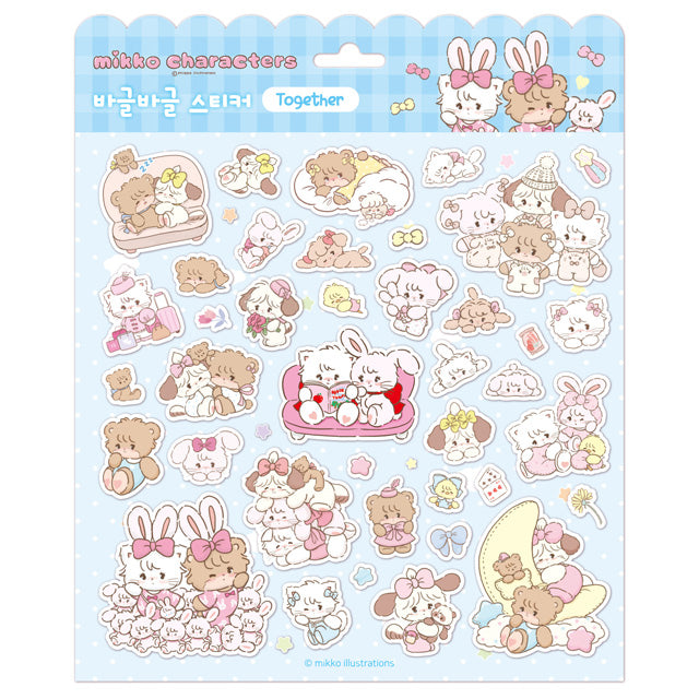 Sticker Mikko Characters Together