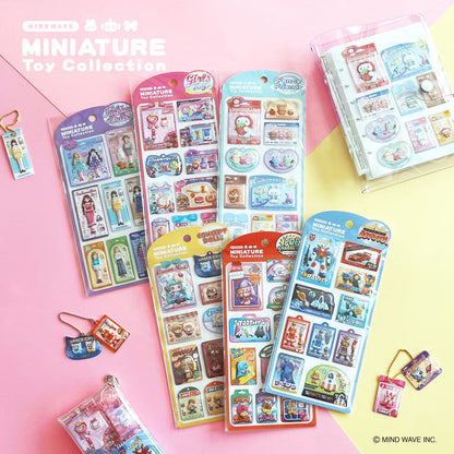 Stickers Miniature Toy Collection Fancy Friends
