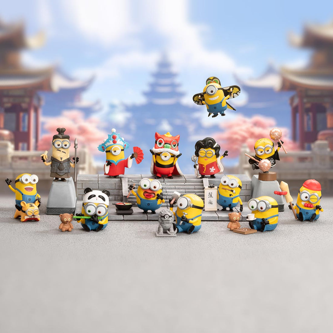 POP MART Blind Box Minions Travelogues of China Series