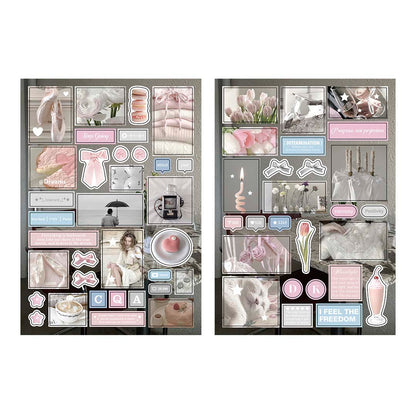 Stickers Monsoon Letter Gentle Longing