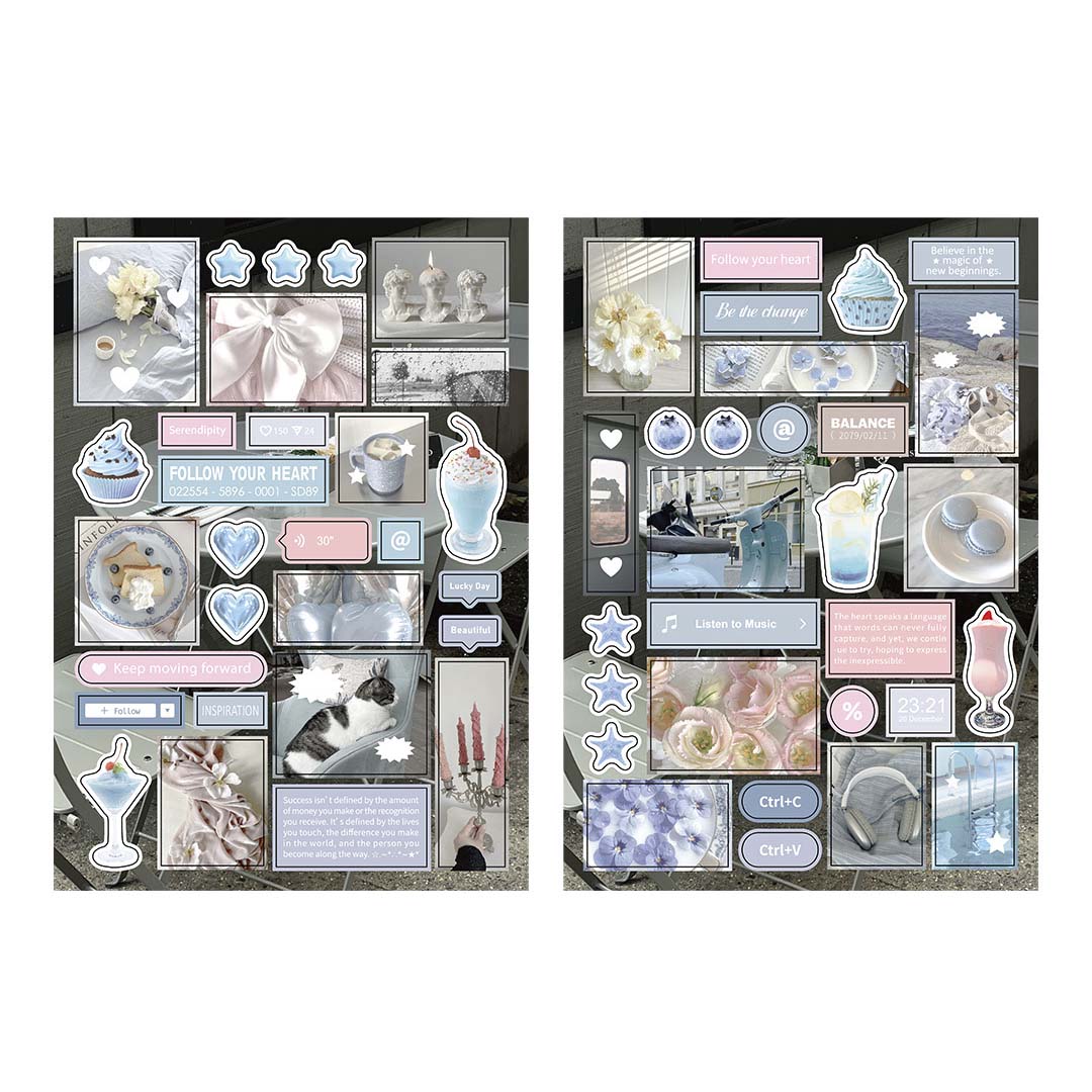 Stickers Monsoon Letter Slow To Warm Season