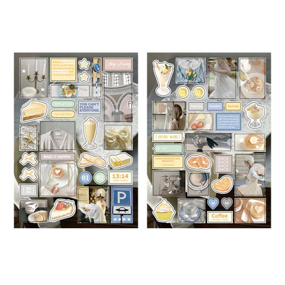 Stickers Monsoon Letter Tender And Intense