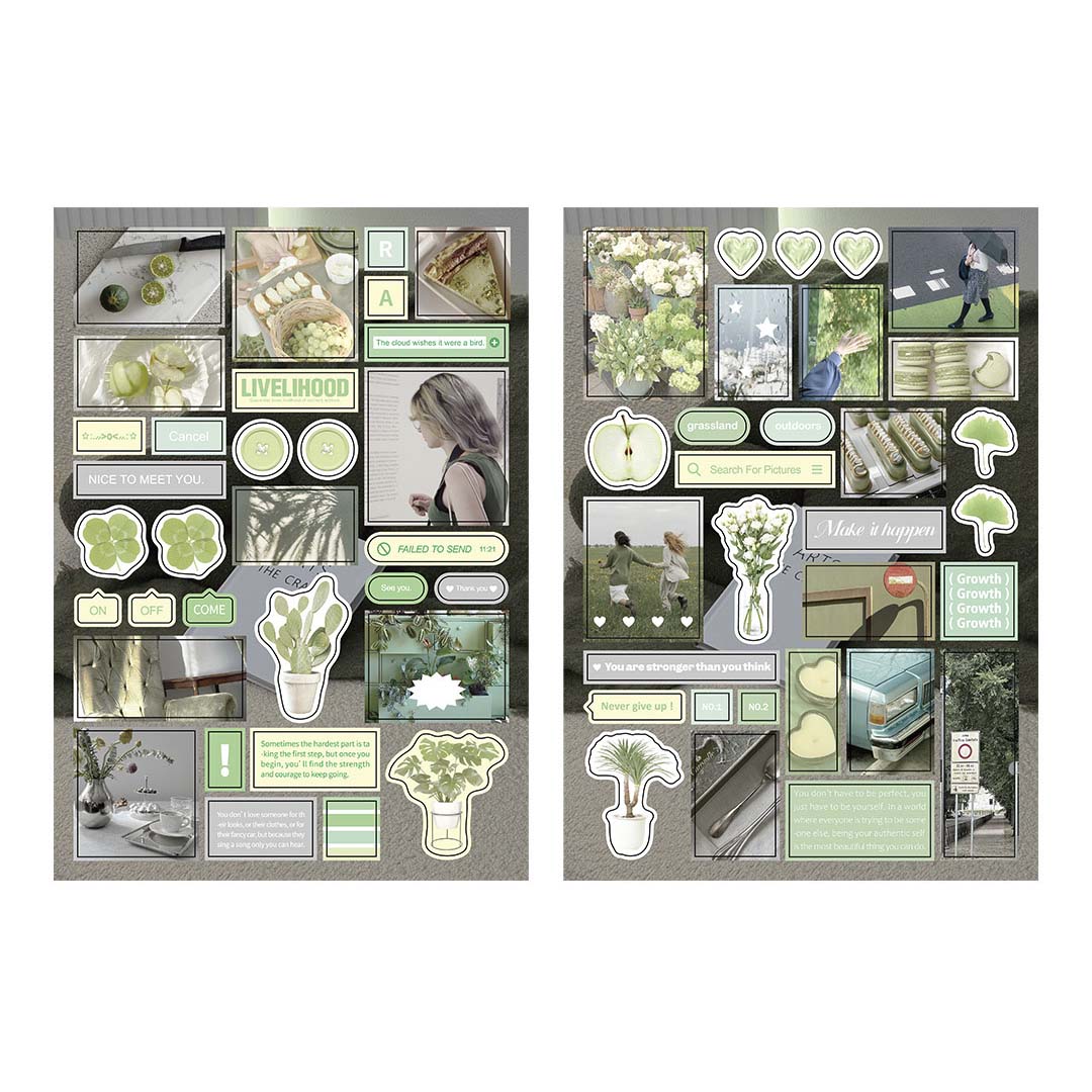 Stickers Monsoon Letter Time Stranded