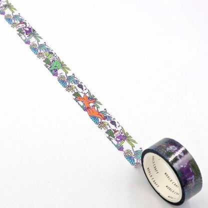 Cloth Tape Moomin Flower Purple