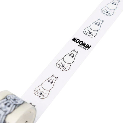 Clear Tape Moomin Face Series Thinking